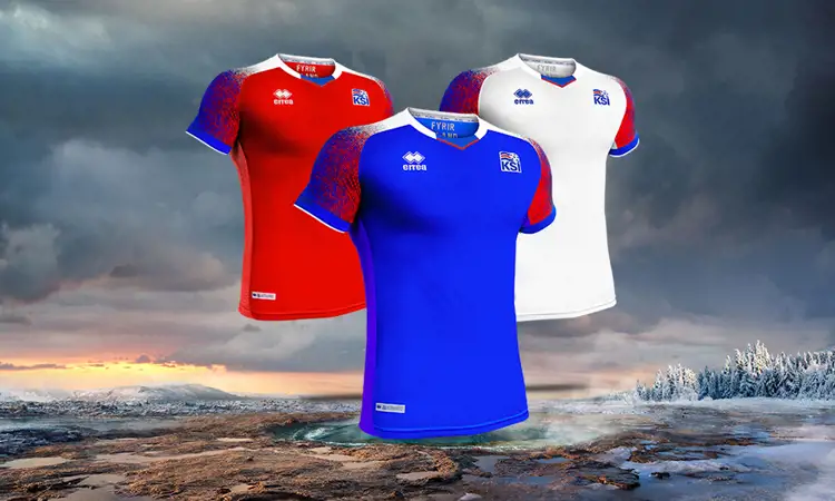 Maillot extérieur Islande Coupe Du Monde 2018