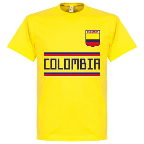 Team T-Shirt Colombia - Jaune