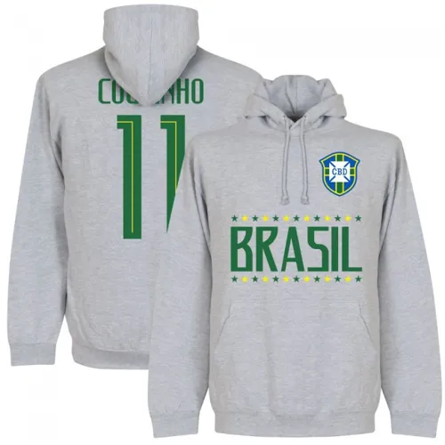 Sweat a capuche Coutinho Brésil - Gris
