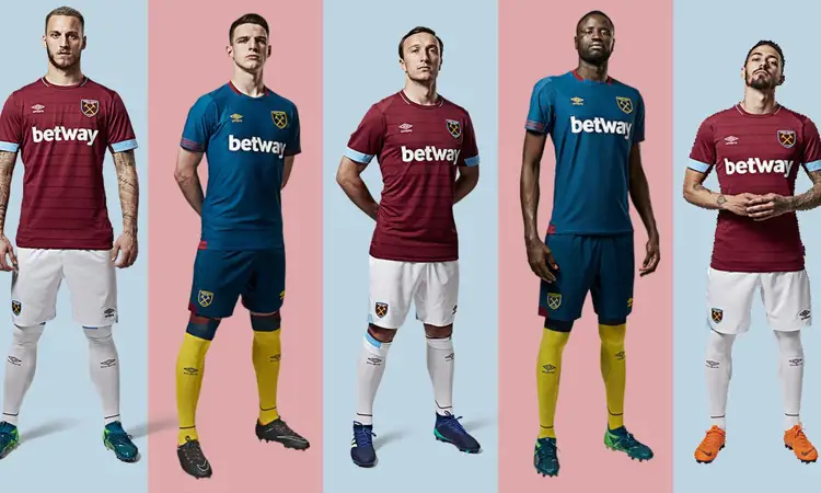 Maillots football West Ham United 2018/2019