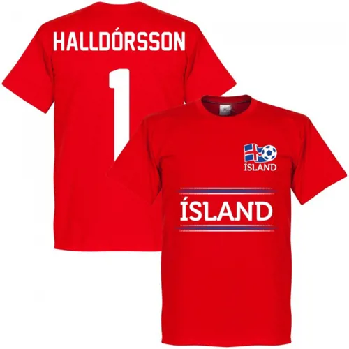 Islande keeper team t-shirt Haldorsson