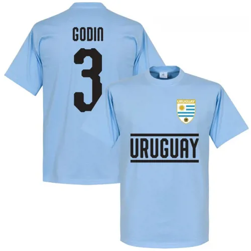 Uruguay Godin Team T-Shirt -Bleu