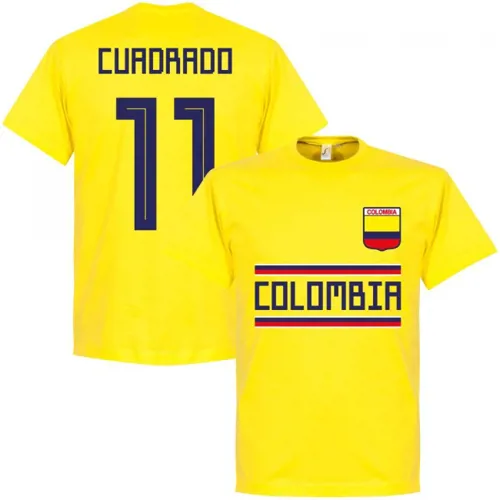 Cuadrado Team T-Shirt Colombia - Jaune