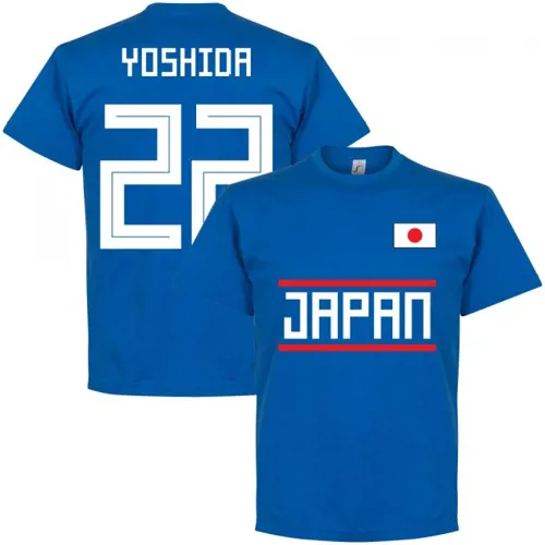 Japon Yoshida team t-shirt - Bleu