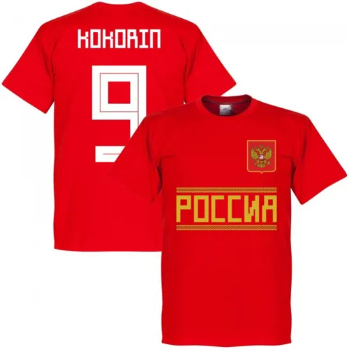 Russie Kokorin Team T-Shirt - Rouge