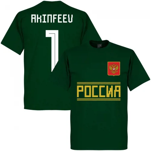 Russie Akinfeev Team T-Shirt - Vert