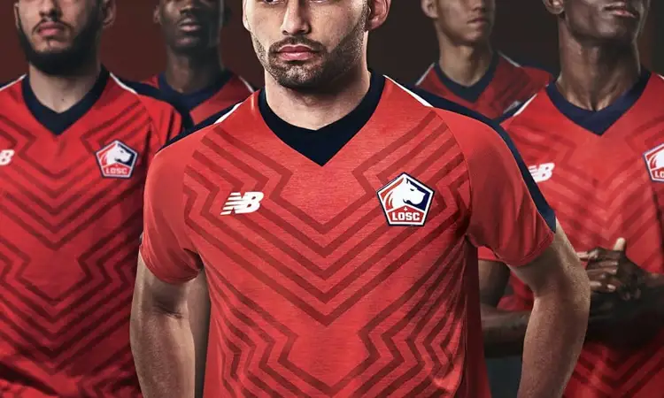 Maillots football OSC Lille 2018-2019