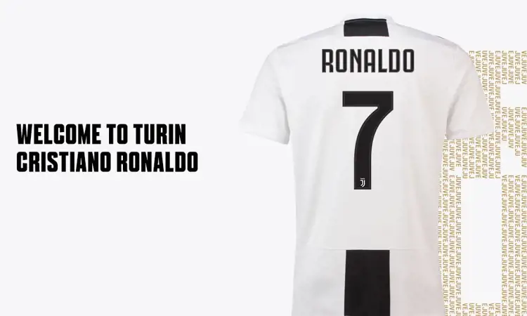 Maillot Ronaldo de la Juventus 