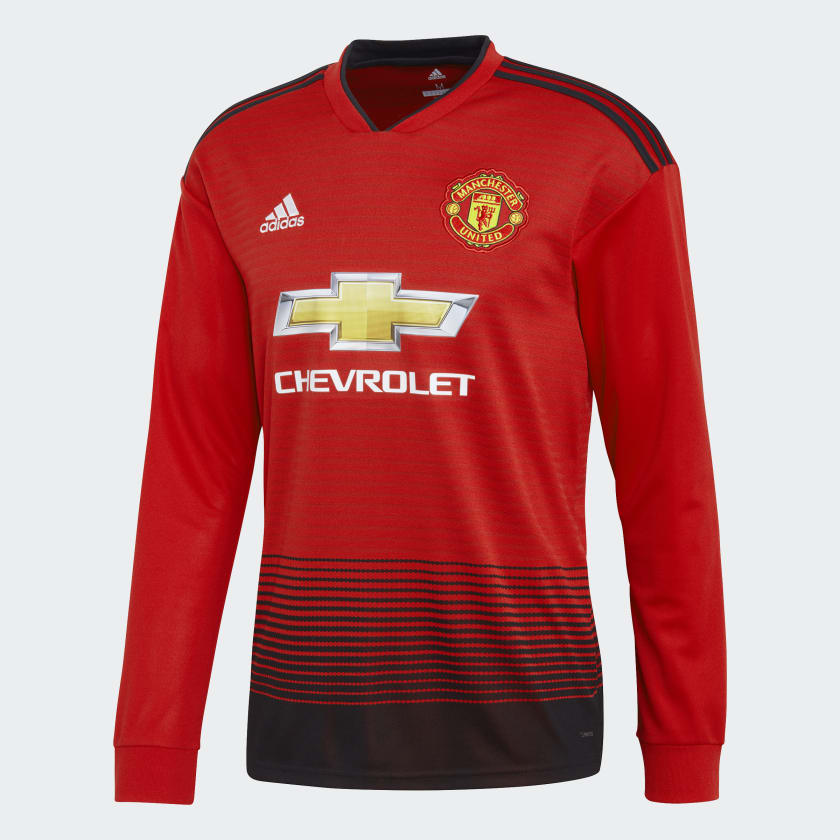 Maillot Domicile Manchester United LONGUES Maillot Domicile Manchester United LONGUES