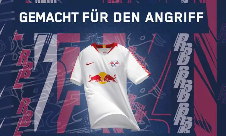 Maillots football RB Leipzig 2018/2019