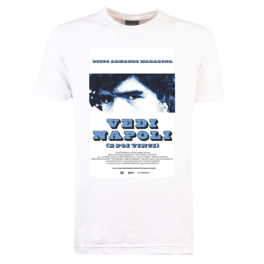 TOFFS Pennarello - T-Shirt Vedi Napoli e Poi Vinci 1986