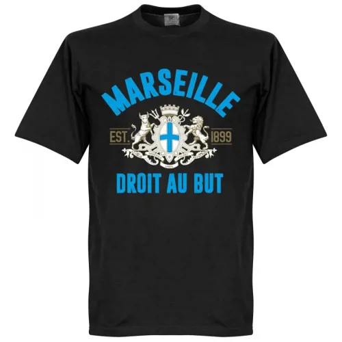 T-shirt Olympique Marseille EST 1899 - Bleu