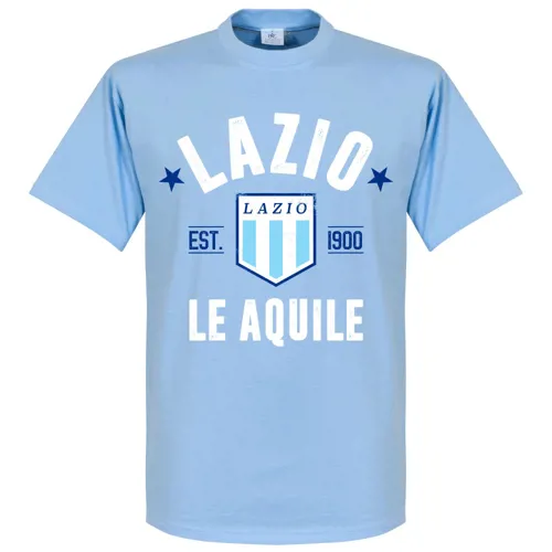T-Shirt SS Lazio EST. 1900 - Bleu