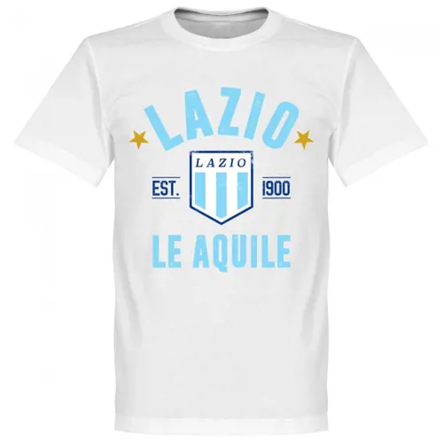 T-Shirt SS Lazio EST. 1900 - Blanc