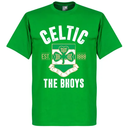 T-Shirt Celtic EST 1888 - Vert 