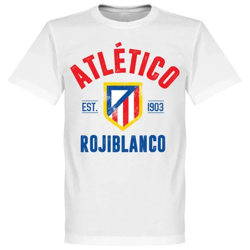 T-Shirt Atletico de Madrid EST 1903 - Blanc
