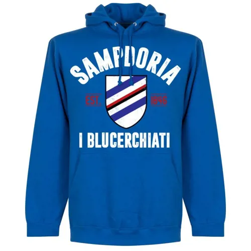 Sweat a capuche Sampdoria - Bleu