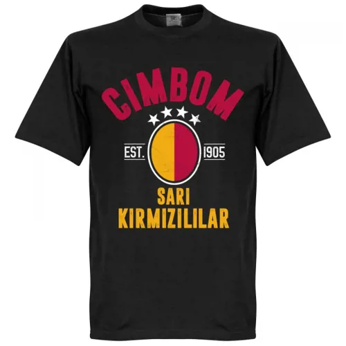 T-Shirt Galatasaray EST 1905 - Noir