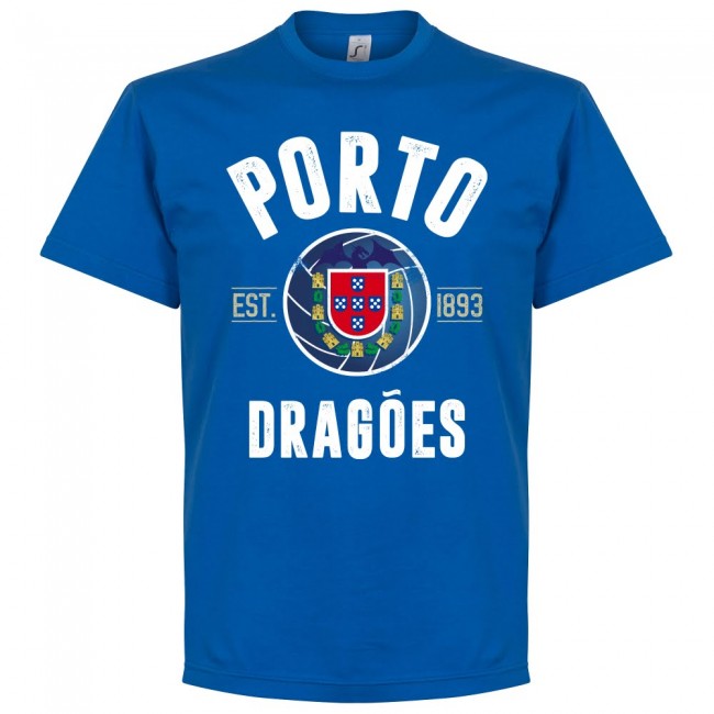 T-Shirt Porto EST 1893 - Bleu