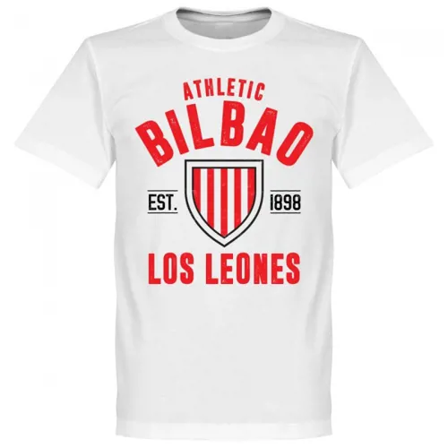 T-Shirt Athletic Bilbao EST 1898 - Blanc