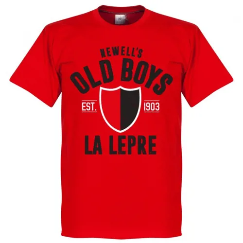 T-Shirt Newell's Old Boys EST 1903 - Rouge