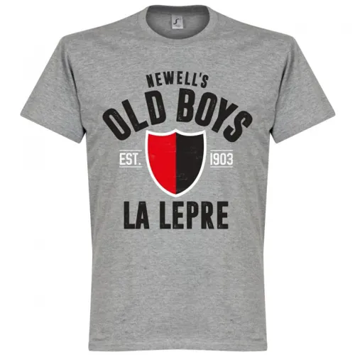 T-Shirt Newell's Old Boys EST 1903 - Gris