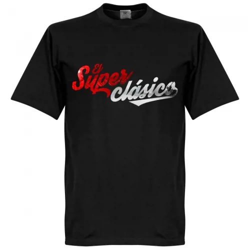 T-Shirt River Plate El Super Clasico - Noir