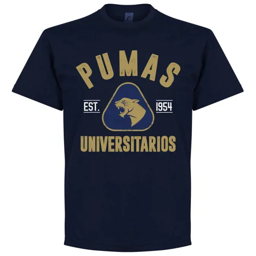 T-Shirt Pumas Unam EST 1954 - Bleu Marine