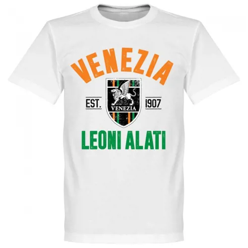 T-Shirt Venezia FC T-Shirt EST 1907 - Blanc