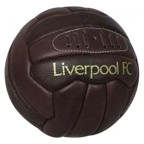 Ballon de football Liverpool 1950's - Marron