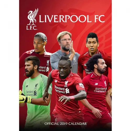 Calendrier Liverpool 2019 