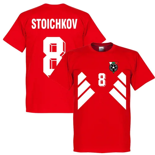 T-Shirt Bulgarie 1994 Stoichkov - Rouge