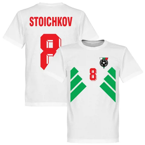 T-Shirt Bulgarie 1994 Stoichkov - Blanc