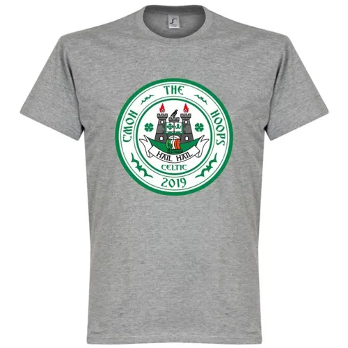 T-Shirt Celtic C'Mon The Hoops -  Gris