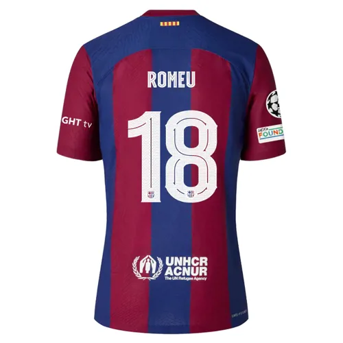 Maillot football FC Barcelone Oriol Romeu