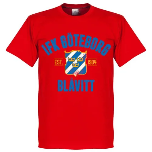 T-Shirt IFK Gothenborg EST 1904 - Rouge