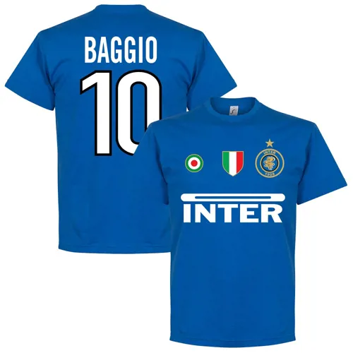 Team T-Shirt Internazionale Baggio - Blauw