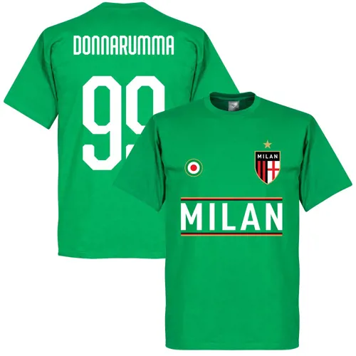 Team T-Shirt Keeper Milan AC Donnarumma- Vert