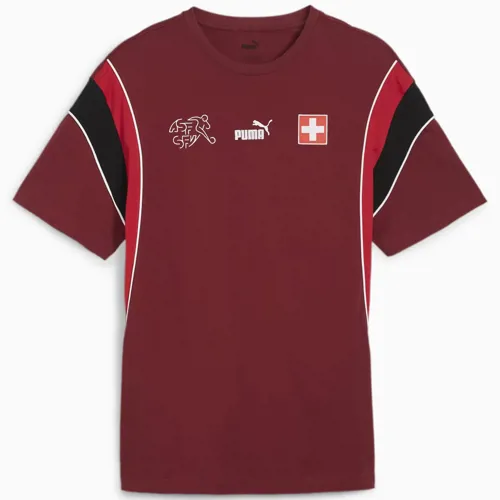T-Shirt FtbL Archive Suisse 2024-2025 - Rouge