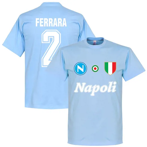 T-Shirt Napoli Ferrera - Bleu Clair