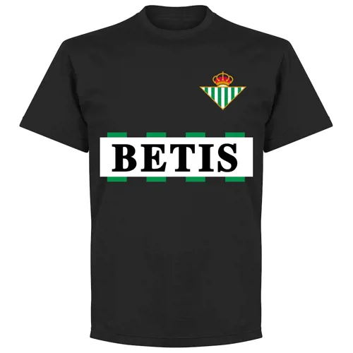 Team T-Shirt Real Betis Sevilla - Noir