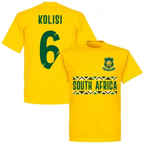 T-Shirt Rugby Afrique Du Sud Kolisi - Jaune