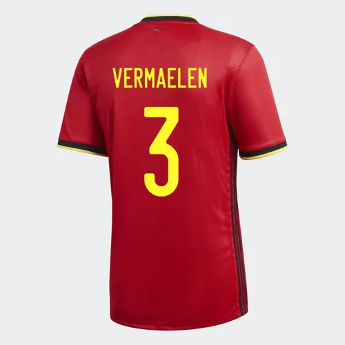 Maillot football Belgique 2020/2021 Vermaelen