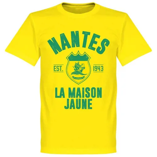 T-Shirt FC Nantes EST 1943 - Jaune