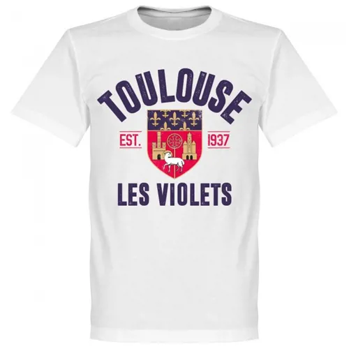 T-Shirt Toulouse FC EST 1937 - Blanc