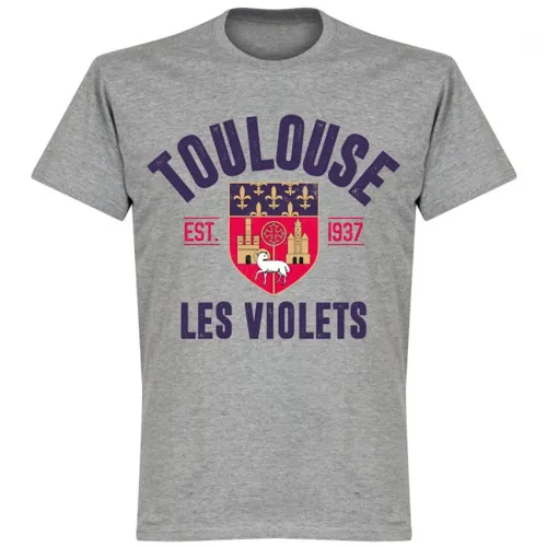 T-Shirt Toulouse FC EST 1937 - Gris