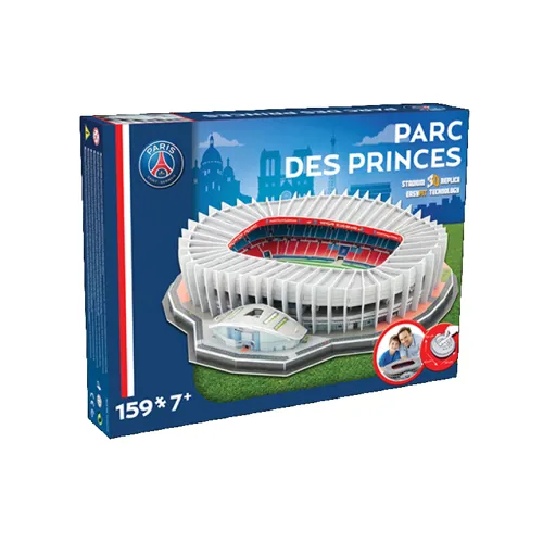Nanostad - Paris Saint-Germain Stade Parc des Princes - 3D Puzzle
