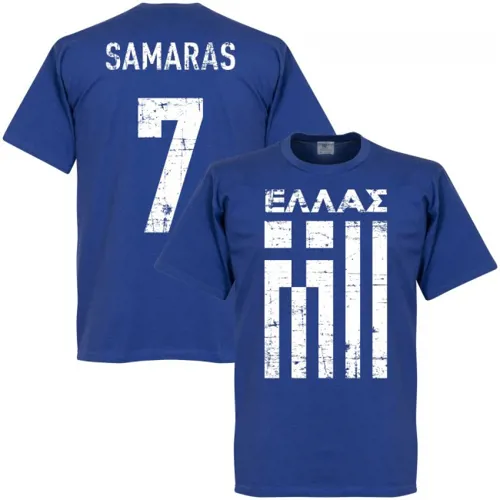 Team T-Shirt Grece Samaras - Bleu