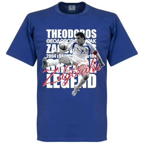 Team T-Shirt Grece Zagorakis - Bleu