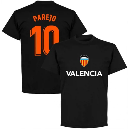 T-Shirt Rétro Valence CF Parejo - Noir